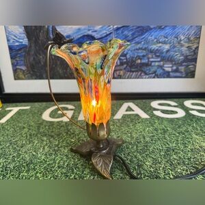 💥Murano💥Millefiori Murines💥Hand Blown Art Glass Lamp Design 💥Dragonfly